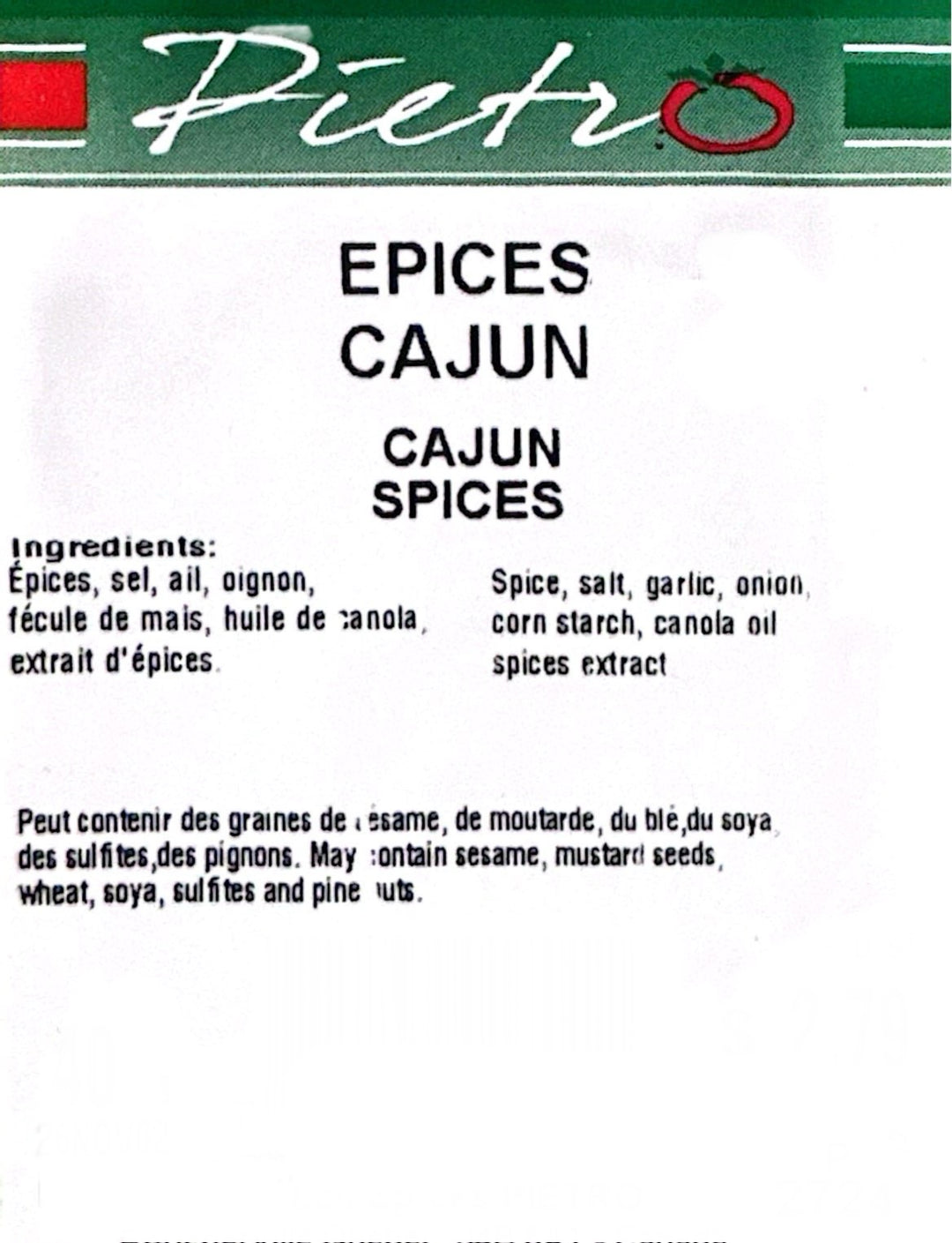 Épices cajun 40g