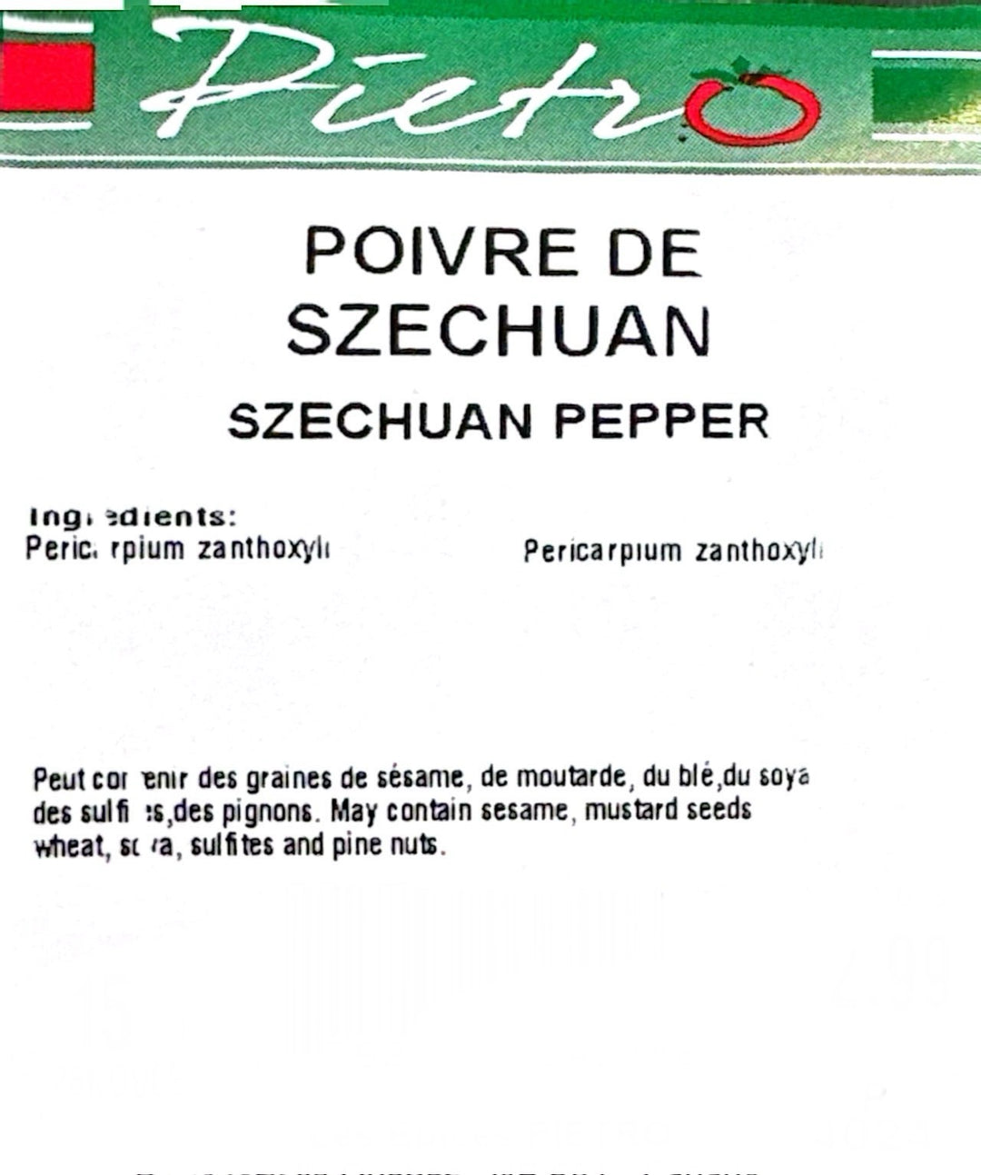 Szechuan pepper 15g