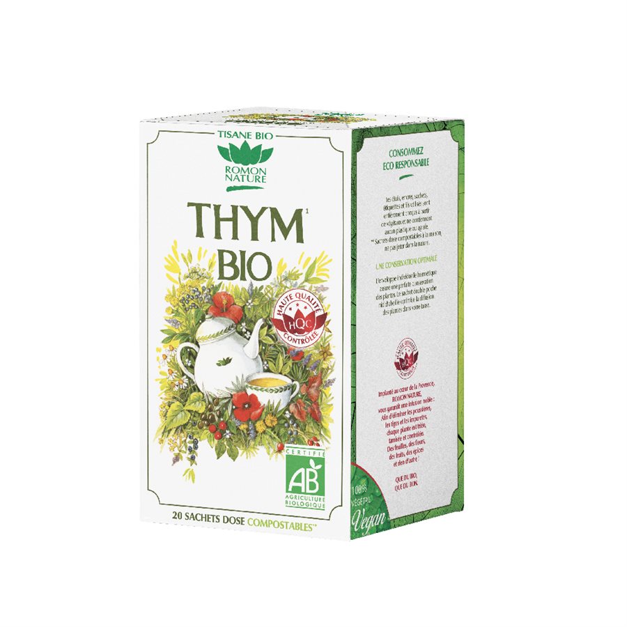 TISANE ROMON THYM BIO 18 sac