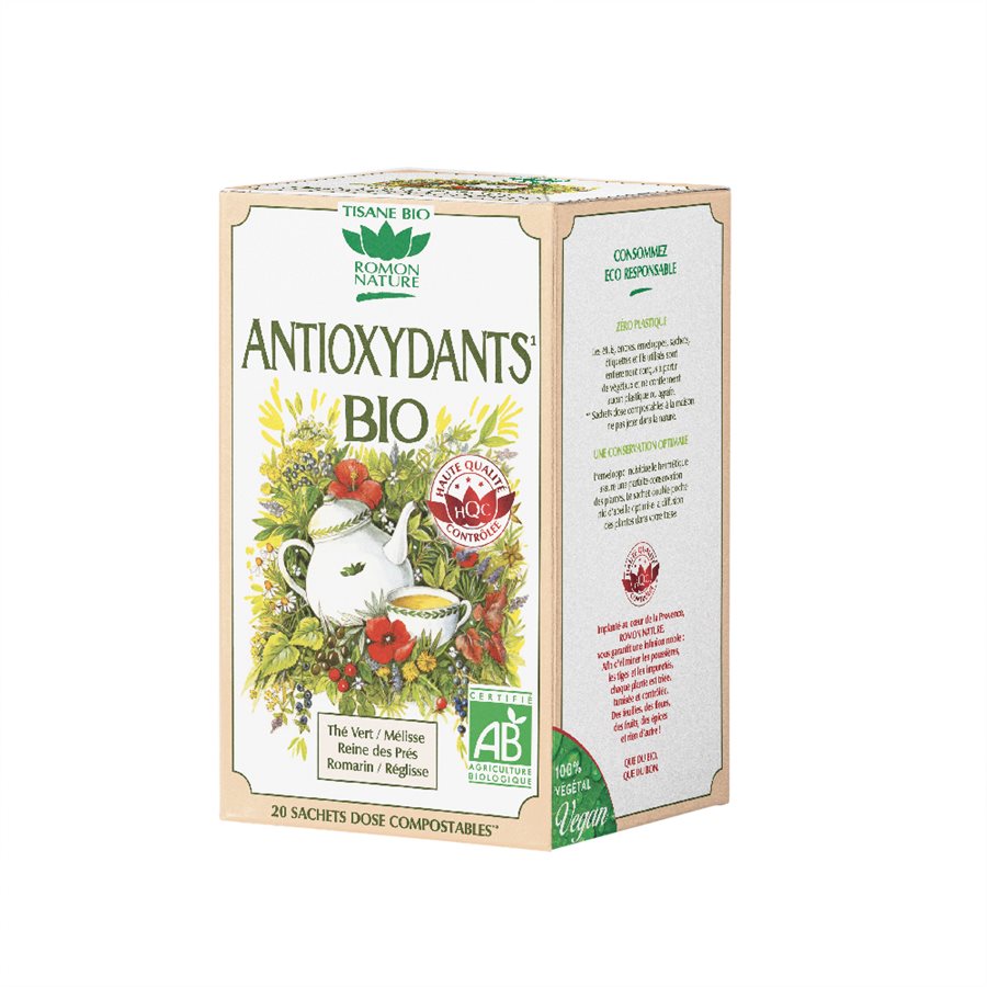 TISANE ROMON ANTIOXYDANTS BIO 20 sac