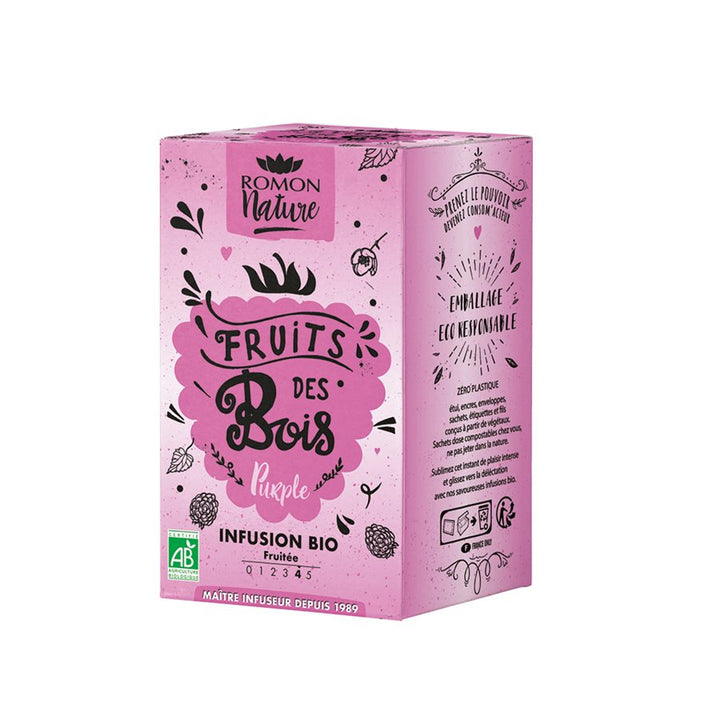 INFUSION FRUITS DES BOIS BIO 16 sachets
