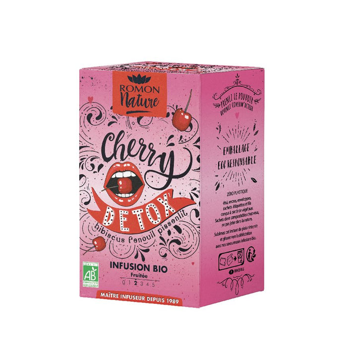 INFUSION CHERRY DÉTOX BIO 16 sachets