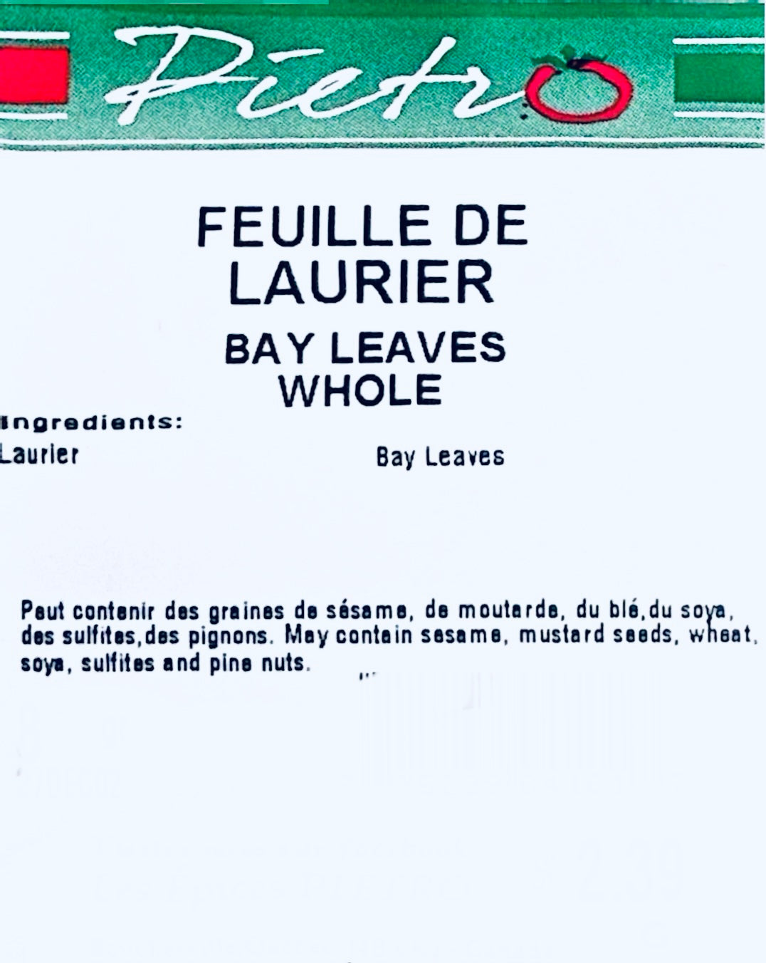 Feuille de laurier  8g
