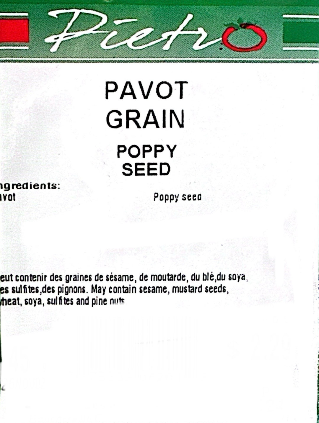 Poppy seeds 45g