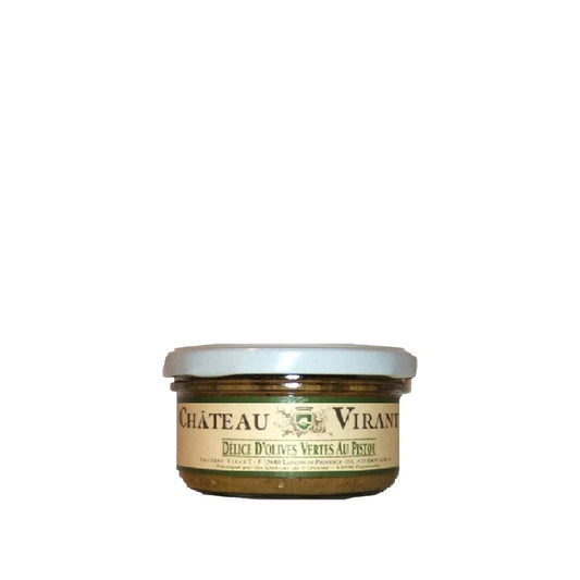 GREEN OLIVE TAPENADE WITH PISTOU 90G