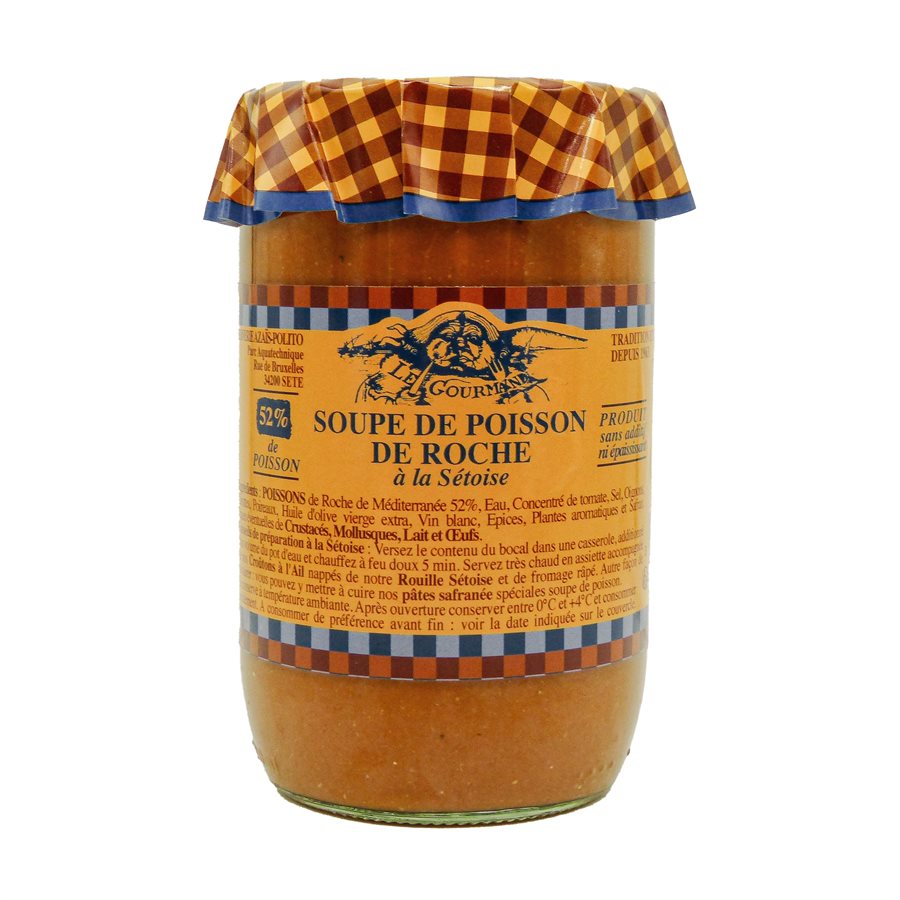 SOUPE DE POISSON DE ROCHE 52%  720ML