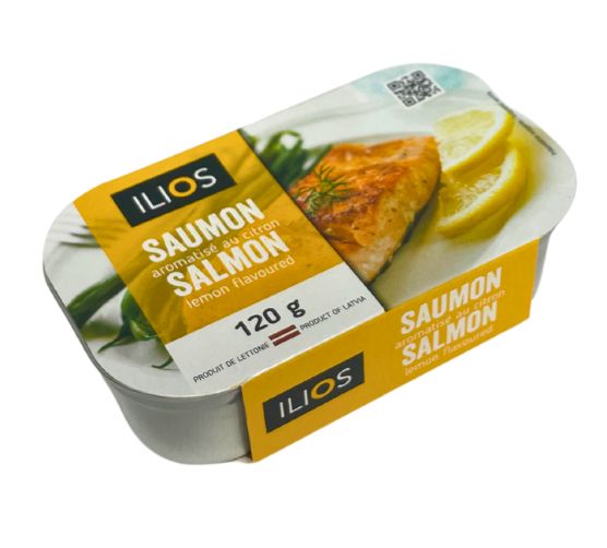 SAUMON AROMATISÉ AU CITRON 120g