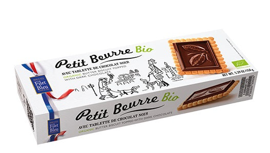 ORGANIC FILET BLEU COOKIES SMALL DARK CHOCOLATE BUTTER 150G