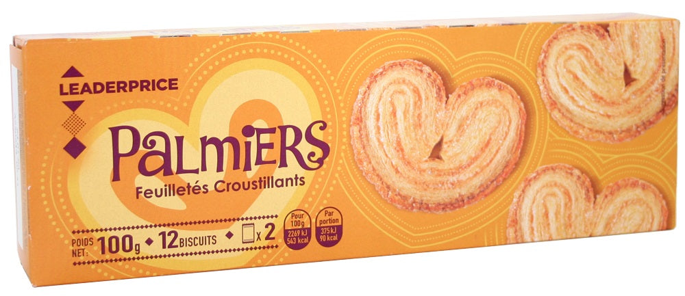 BISCUITS LP PALMIER 100G