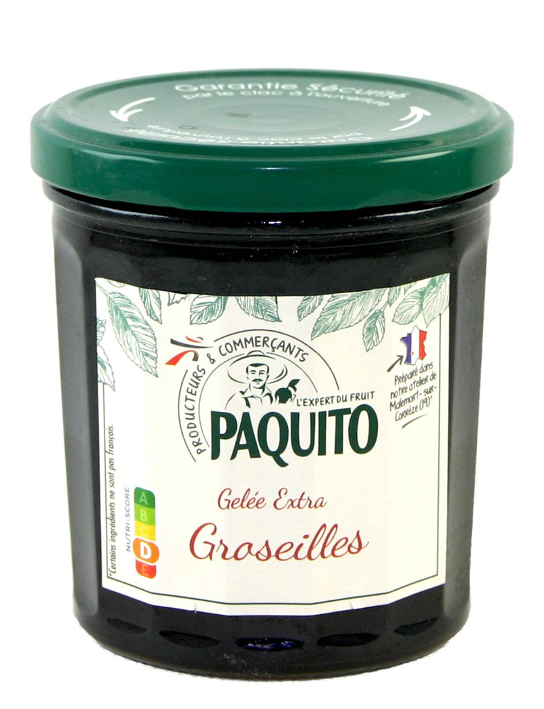 CONFITURE PAQUITO GELÉE DE GROSEILLES 370G