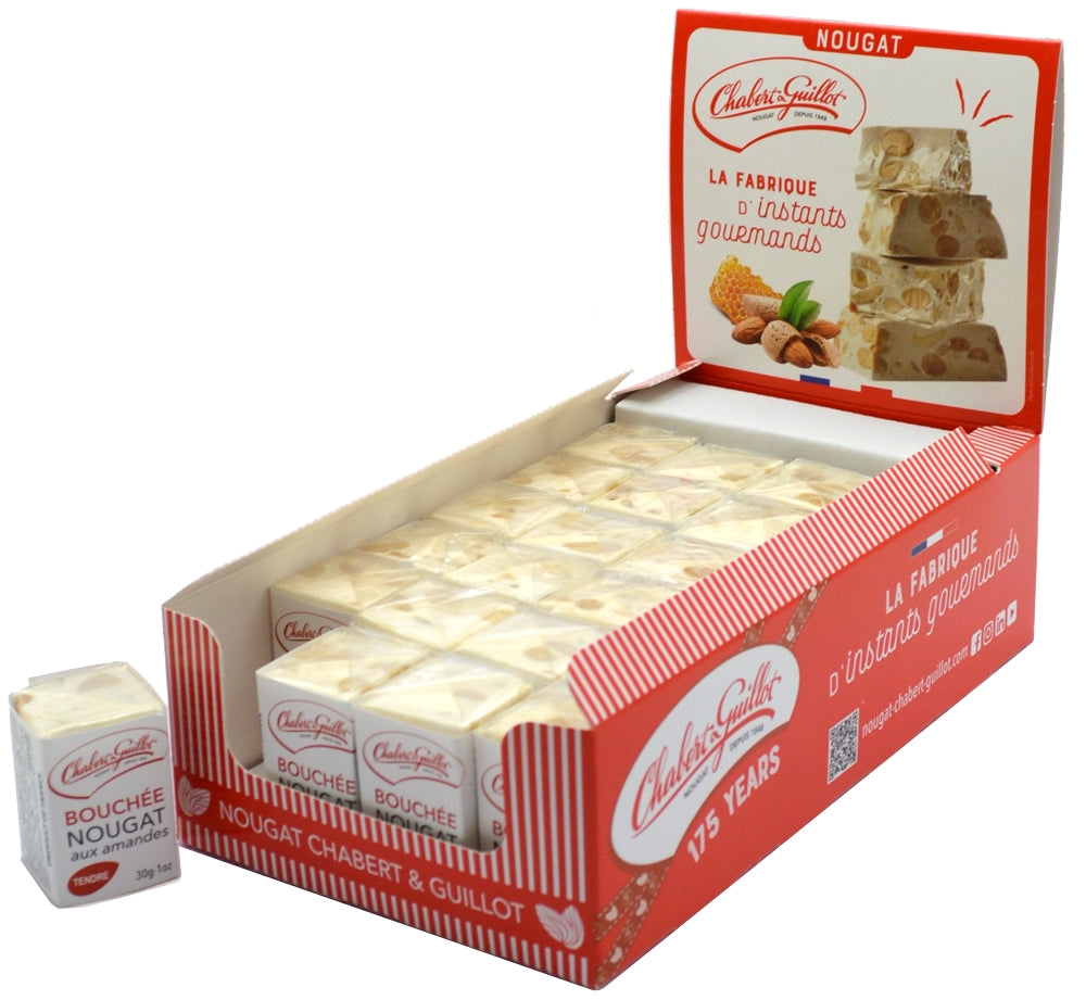 NOUGAT ALMOND BITES 24X30G