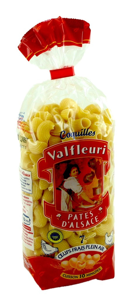 PÂTES VALFLEURI COQUILLE 250G