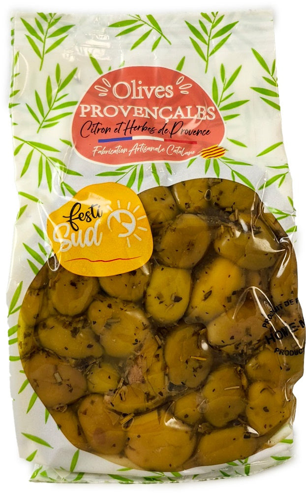 FESTI SUD CRACKED PROVENÇAL OLIVES 350G