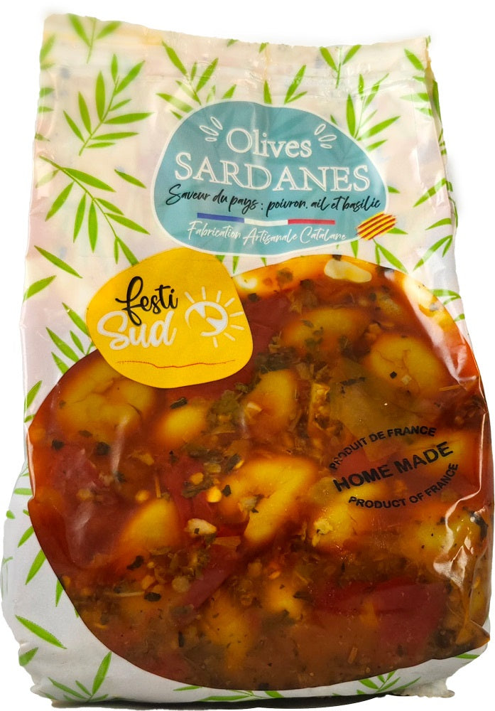 OLIVES FESTI SUD SARDANES 350G