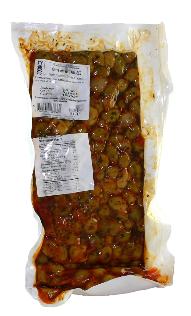OLIVES FESTI SUD CARAÏBES 2.5KG
