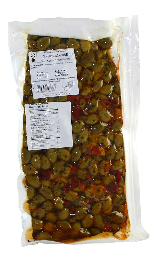 OLIVES FESTI SUD SARDANES 2.5KG
