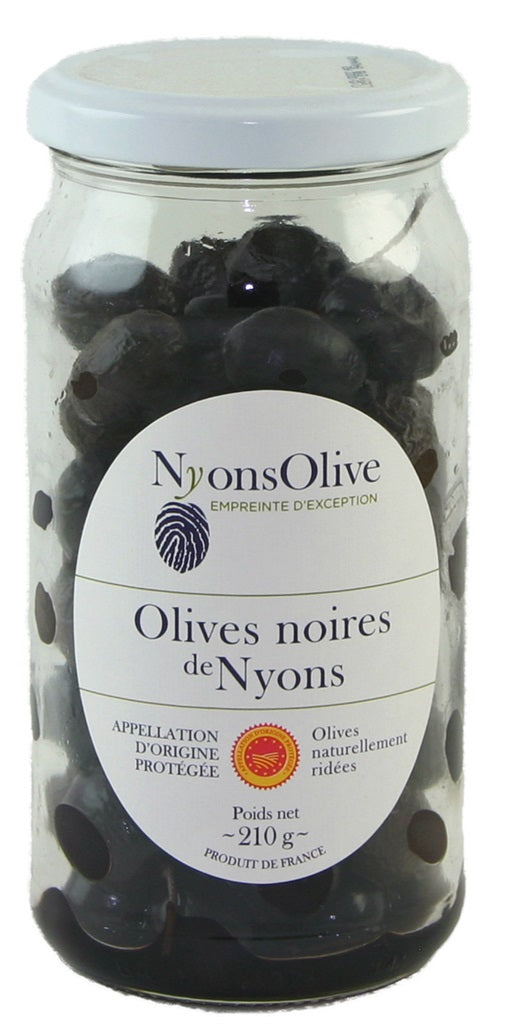 OLIVES NYONS NOIRES POTS 210G
