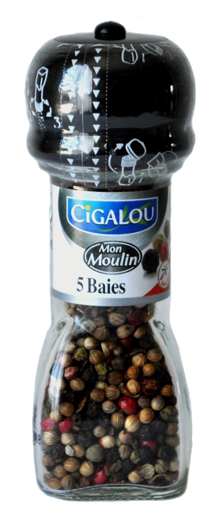 ÉPICES CIGALOU MÉLANGE 5 BAIES 24G