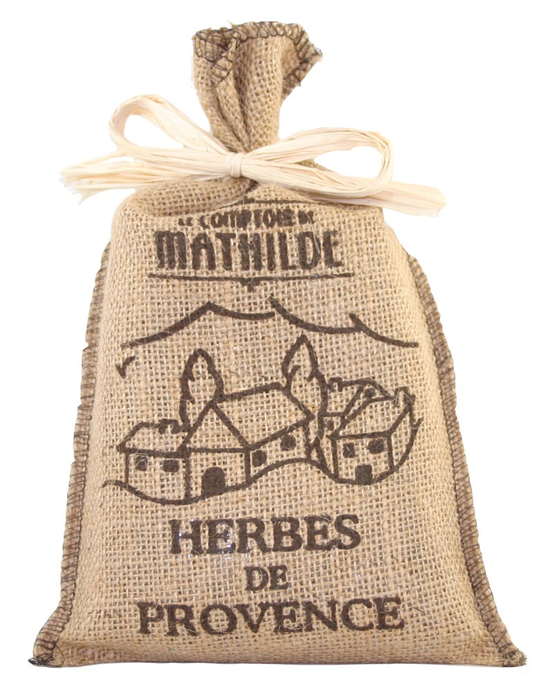 MATHILDE HERBS PROVENCE SPICES JUTE BAG 150G