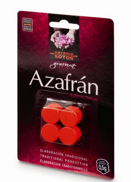 SOTOS SPICES SAFFRON POWDER CARD 0.5G