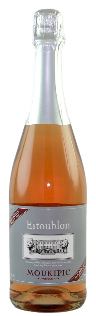JUS PÉTILLANT ESTOUBLON MOUKIPIC ROSÉ 750ML