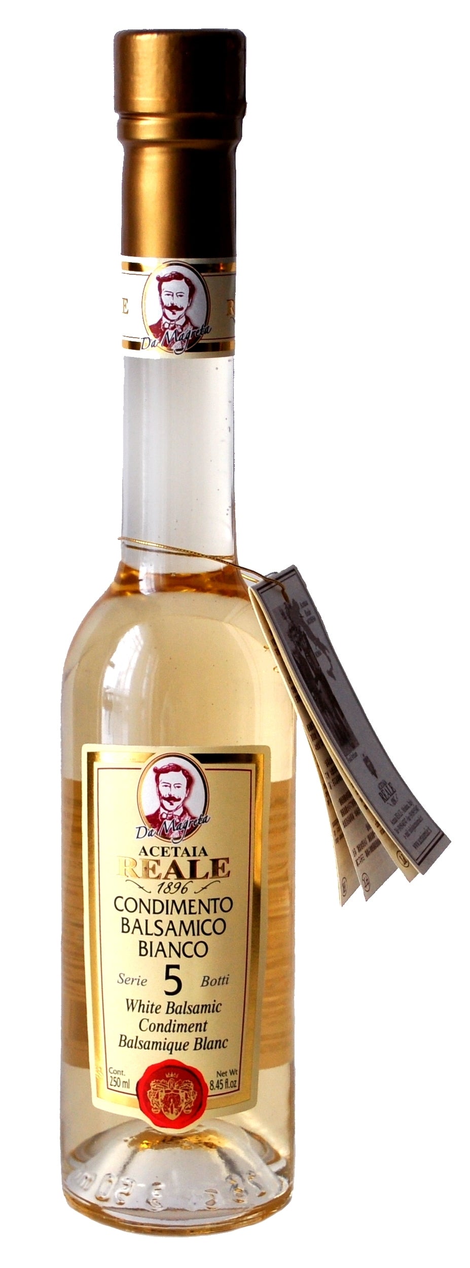 VINAIGRE BALSAMIQUE REALE BLANC SÉRIE 5 250ML
