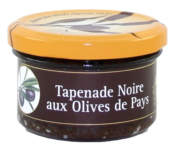 SAUCE LUBERON TAPENADE OLIVES NOIRES 90G