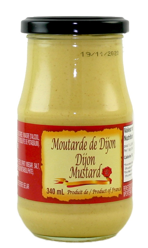 Dijon Mustard 340ml – Acema | Authentic French Recipe