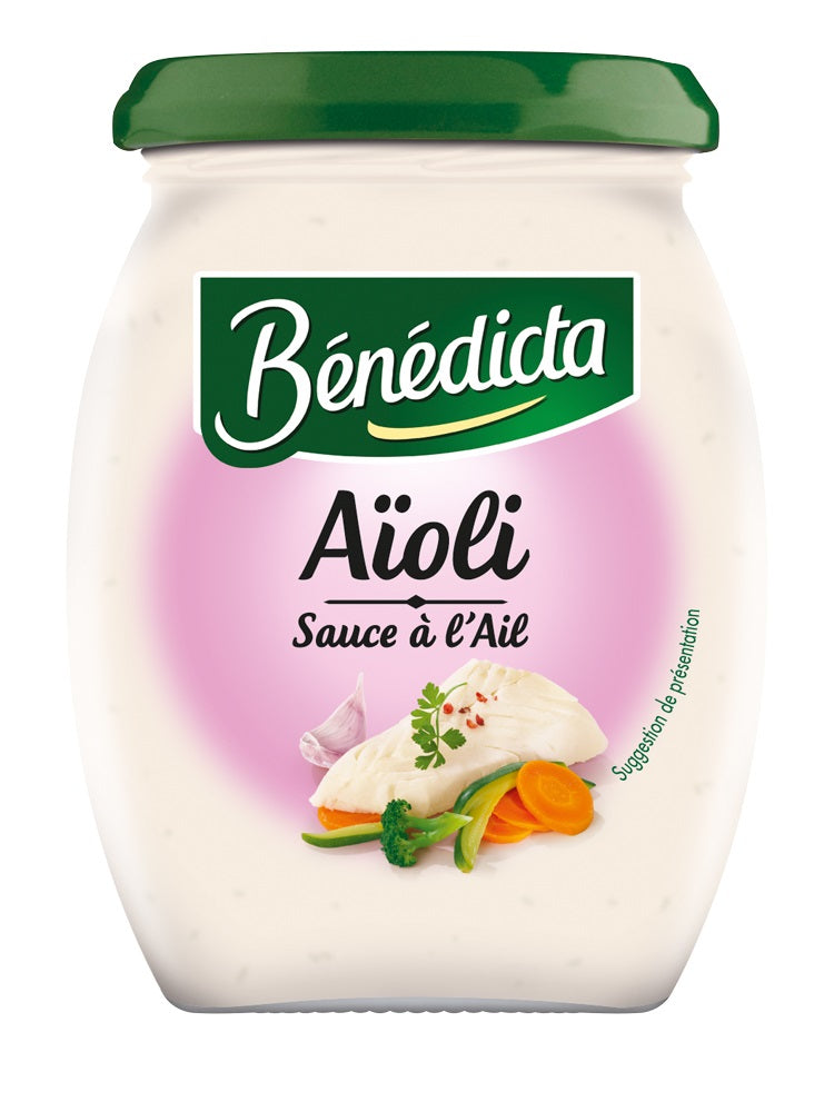 SAUCE BENEDICTA AIOLI 260G