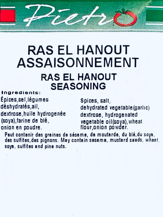 Assaisonnement ras el hanout 40g