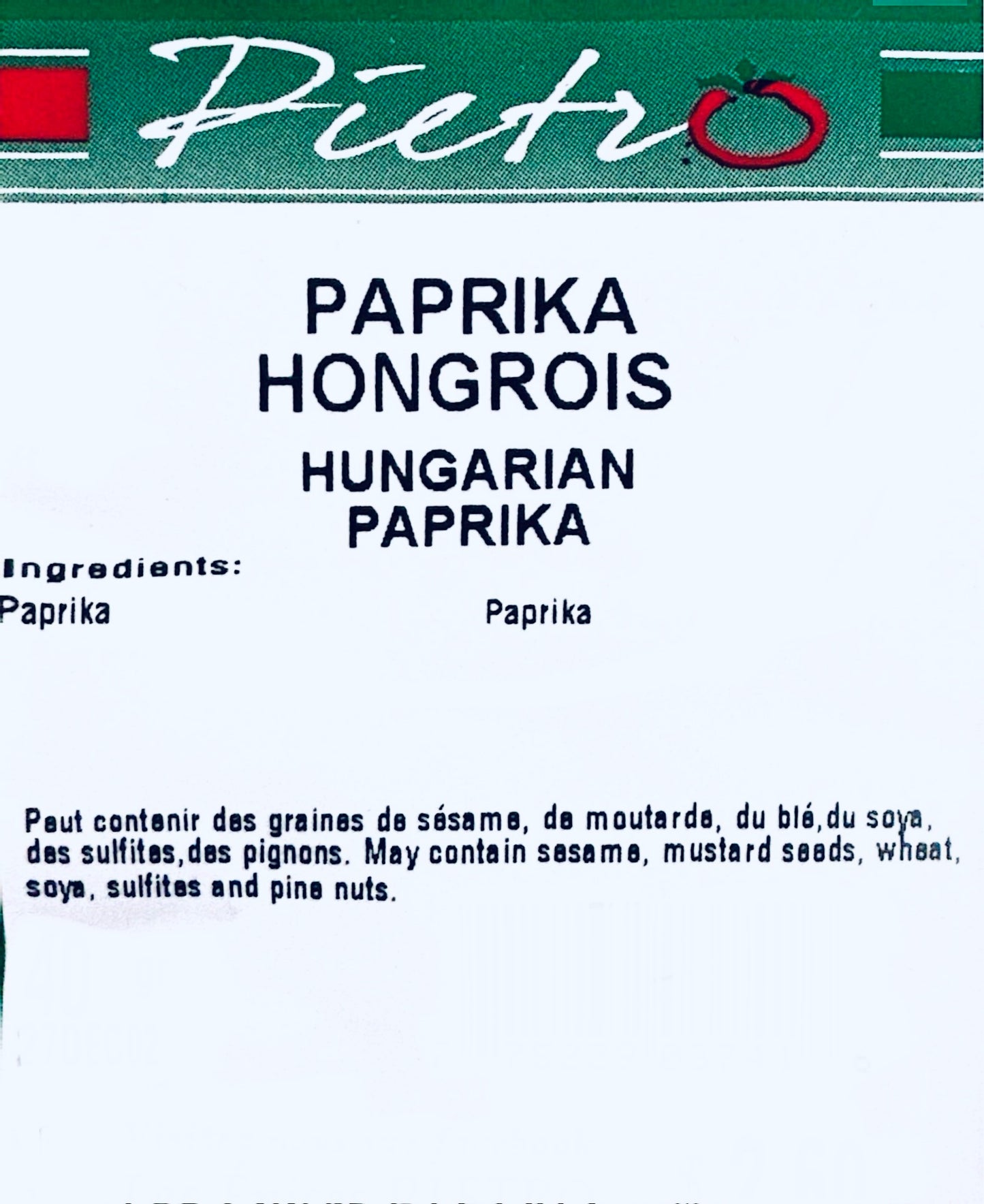 Hungarian paprika 40g