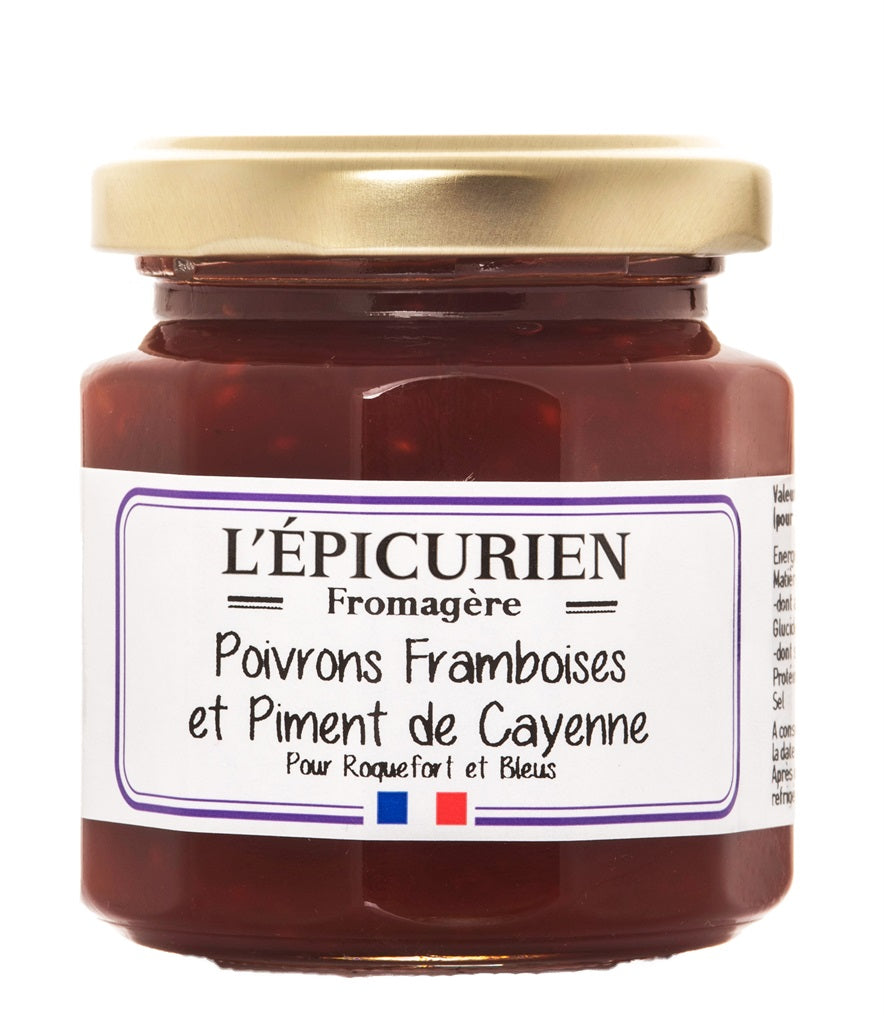 CONFIT ÉPICURIEN POIVRON FRAMBOISE PIMENT 120ML