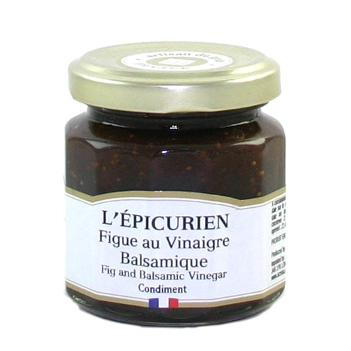 CONFIT ÉPICURIEN FIGUES VINAIGRE BALSAMIQUE 120ML