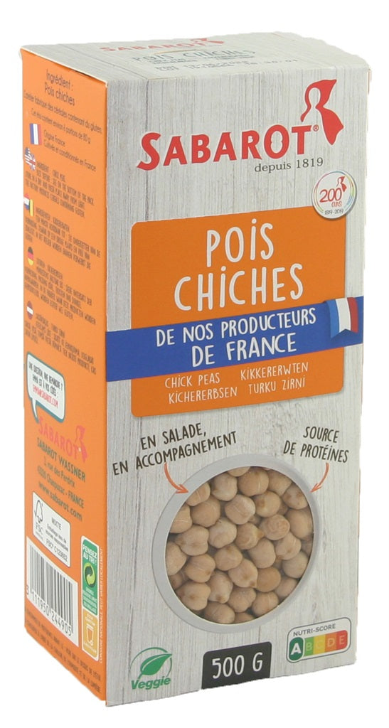 LEG. SABAROT POIS CHICHES 500G