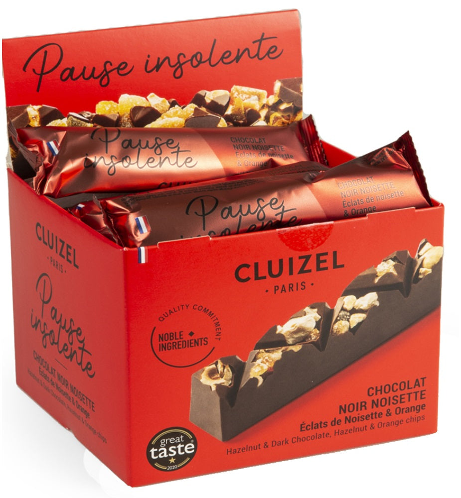 CHOCOLAT CLUIZEL MINI BAR BREAK INSOLENTE 30GX20