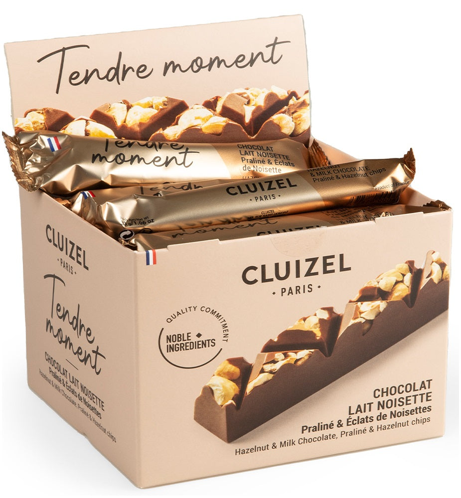 CHOCOLAT CLUIZEL MINI BAR SOFT MOMENT 30GX20