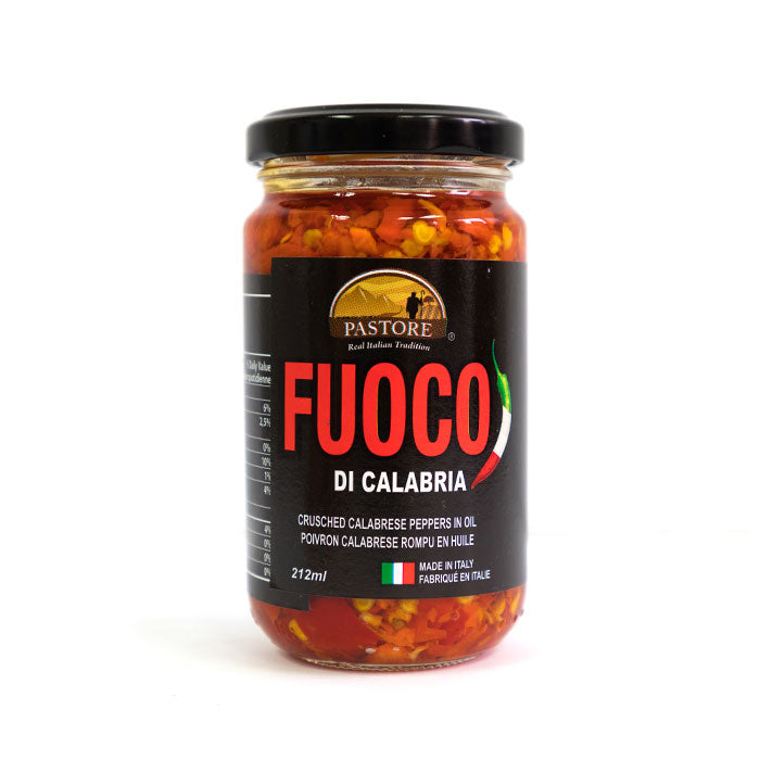 Fuoco di Calabria Peperoncino Piccante Tagliato 212ml