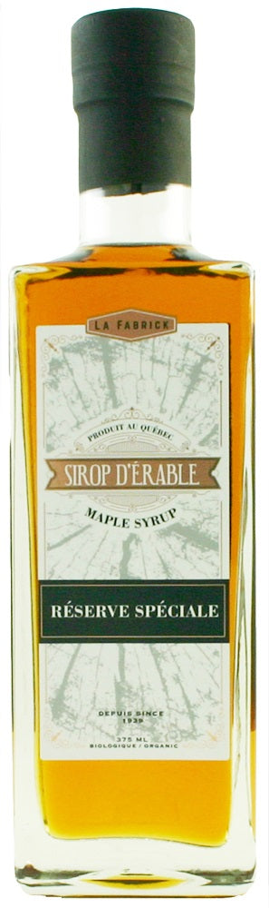 SIROP LA FABRICK D'ÉRABLE RÉSERVE SPÉCIALE 375ML