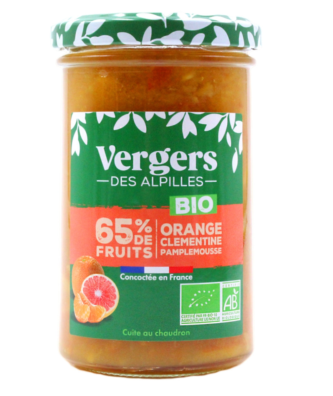 CONFITURE BIO  FRUITS 3 AGRUMES 250ML