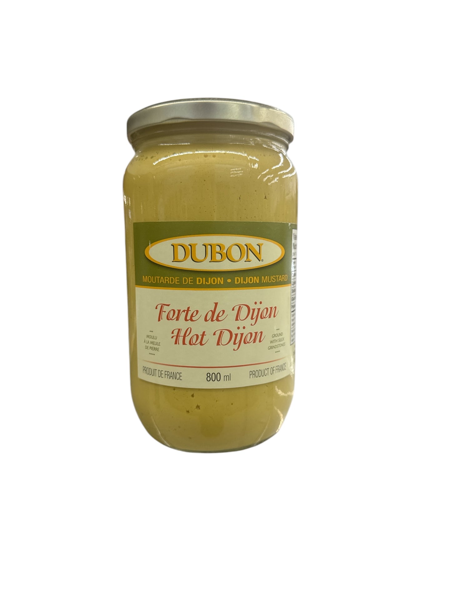 Strong Dijon Mustard 800ml – Dubon – Authentic French Mustard