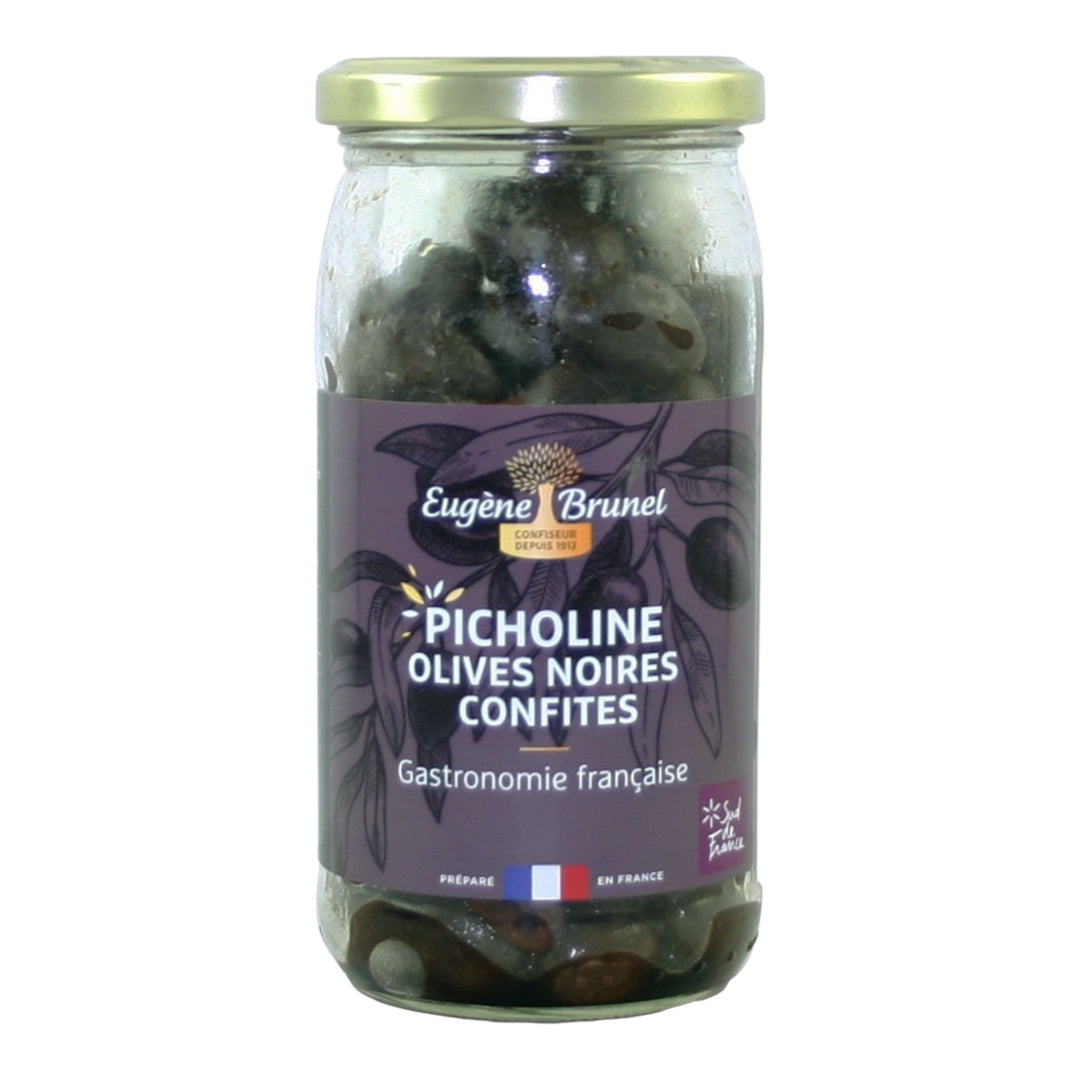 OLIVES BRUNEL PICHOLINES NOIRES 350G