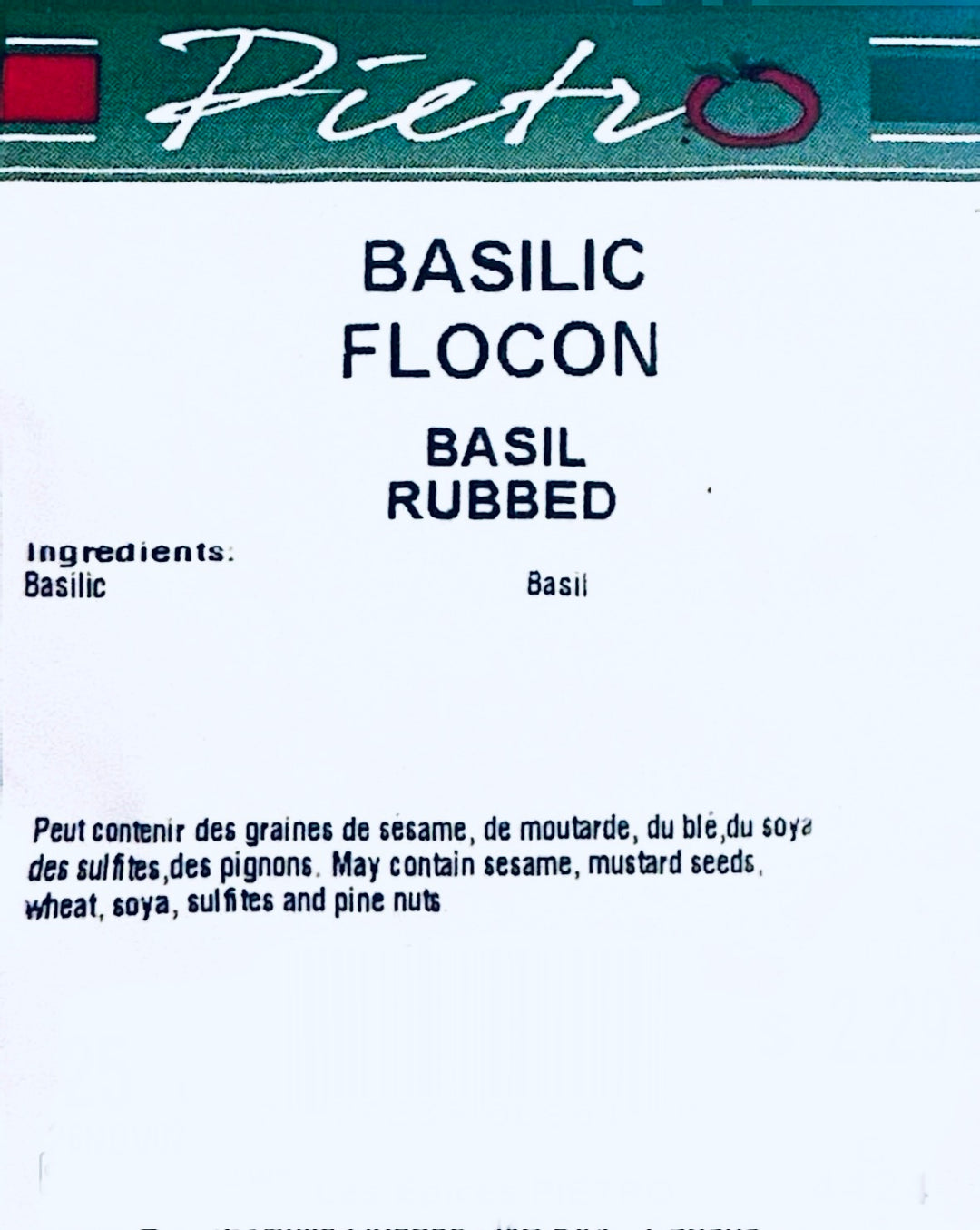 Basilic flocon 25g