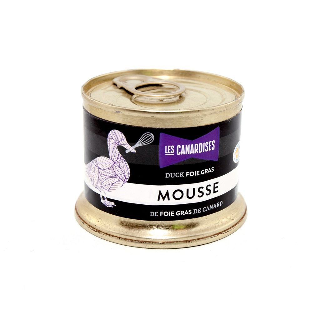 CANARDISES MOUSSE FOIE GRAS DE CANARD NATURE 140G