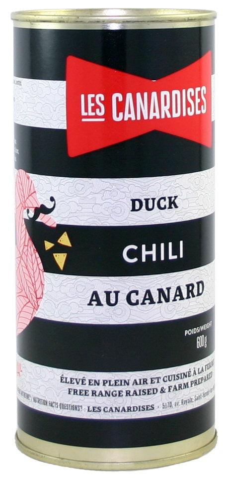 CANARDISES CHILI AU CANARD (3 PORTIONS) 600G