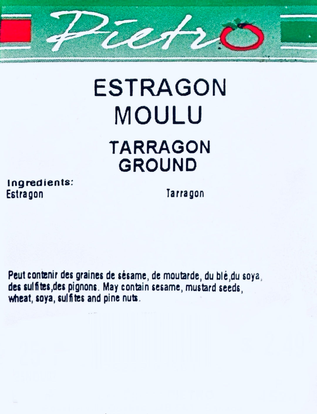 Estragon moulu 25g