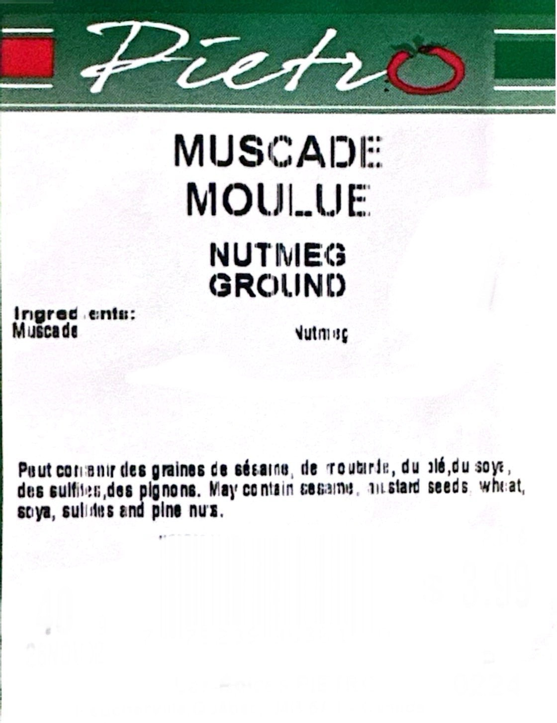 Ground nutmeg 40g