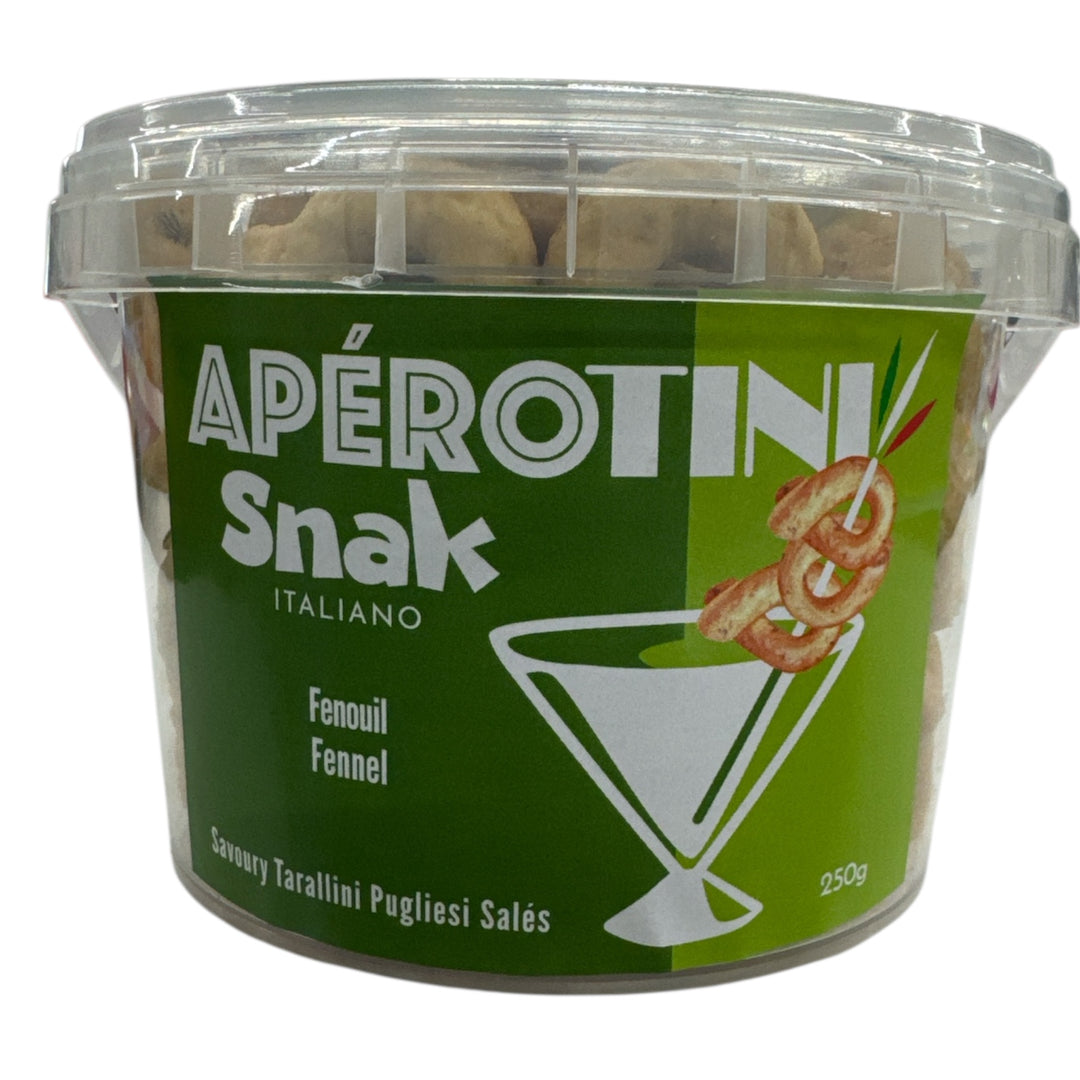 Salted Tarallini Pugliesi with Fennel 250g