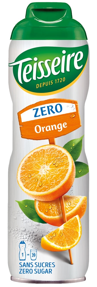 SIROP TEISSEIRE 0% Sans Sucre ORANGE