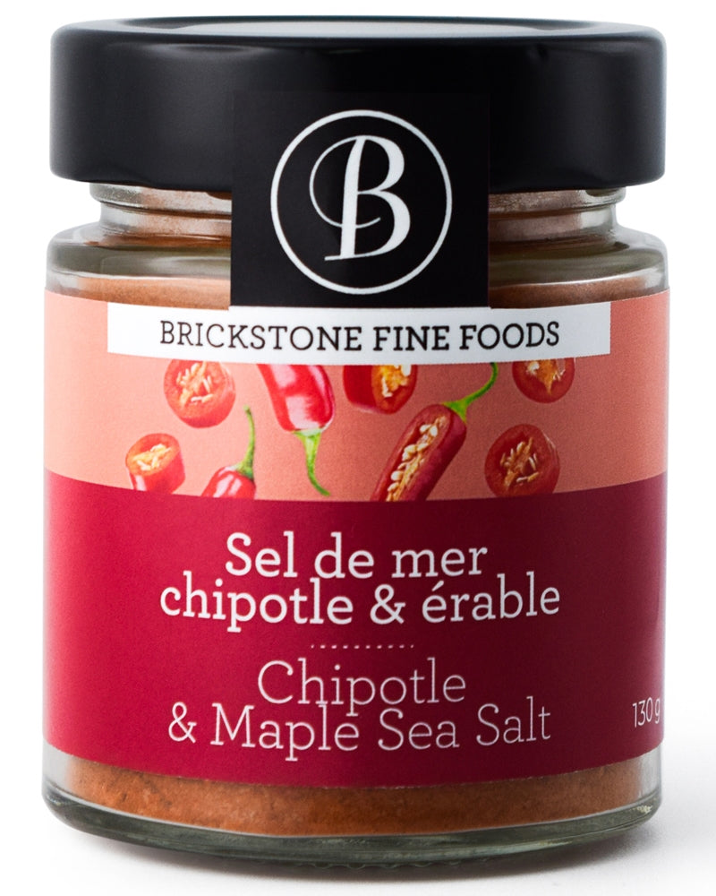 SEASONED SALT BRICK. CHIPOTLE MAPLE 130G