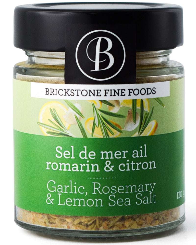 SEASONED SALT BRICK. ROSEMARY LEMON 130G